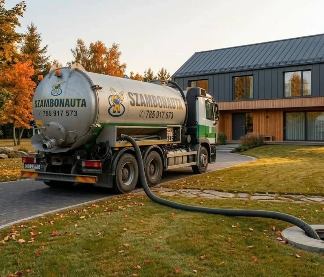 Pojazd asenizacyjny — obsługa powiatu Police i Goleniów